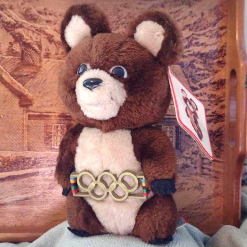 Misha 1980 Olympic Bear for Moscow Games